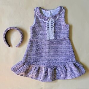 Janie and Jack Dress and Headband